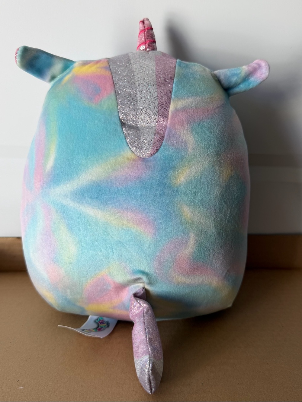 8” Squishmallows Pastel Tie Dye Unicorn Plush NWT - Picture 2 of 8